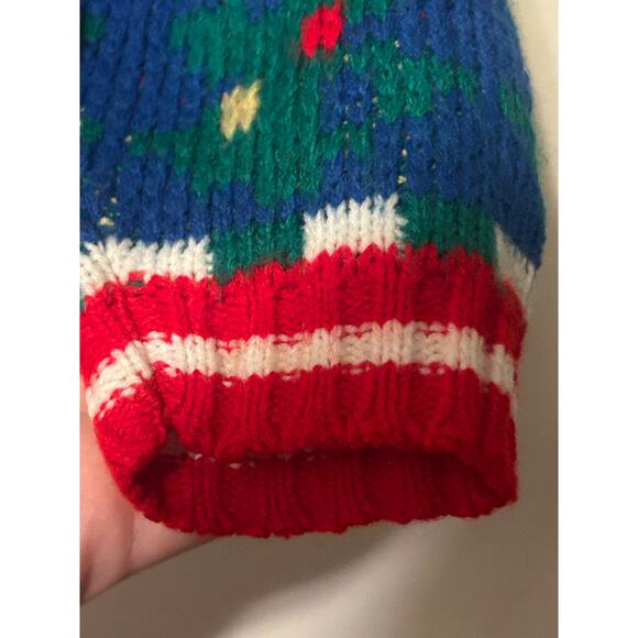 Vintage Kids size 6X New Moves Christmas/Holiday Sweater unisex - Picture 7 of 10